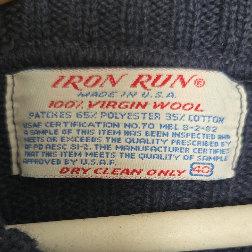 Classic Navy V-Neck Sweater - Picture 2 of 2